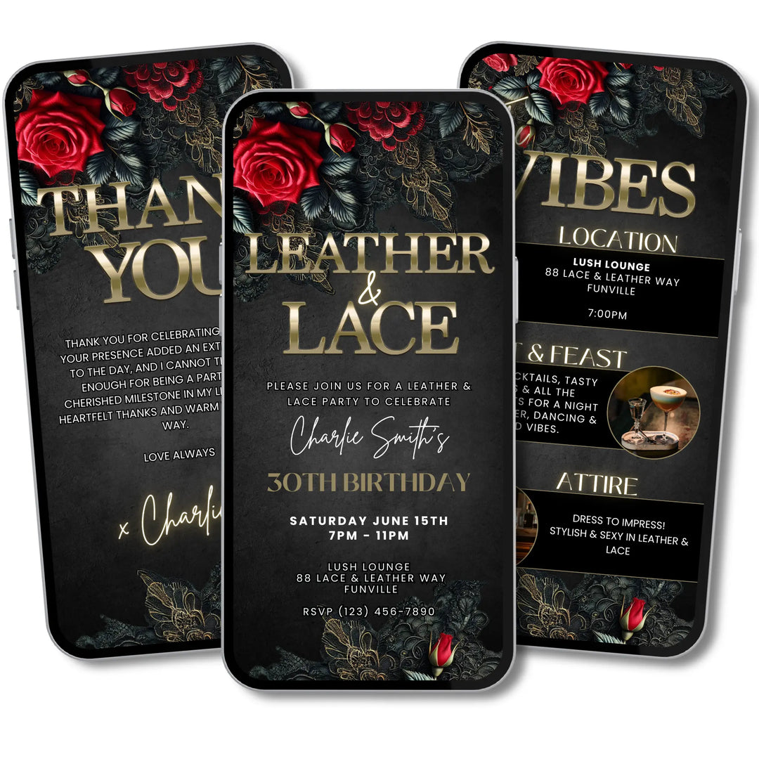 Leather & Lace Luxe Collection
